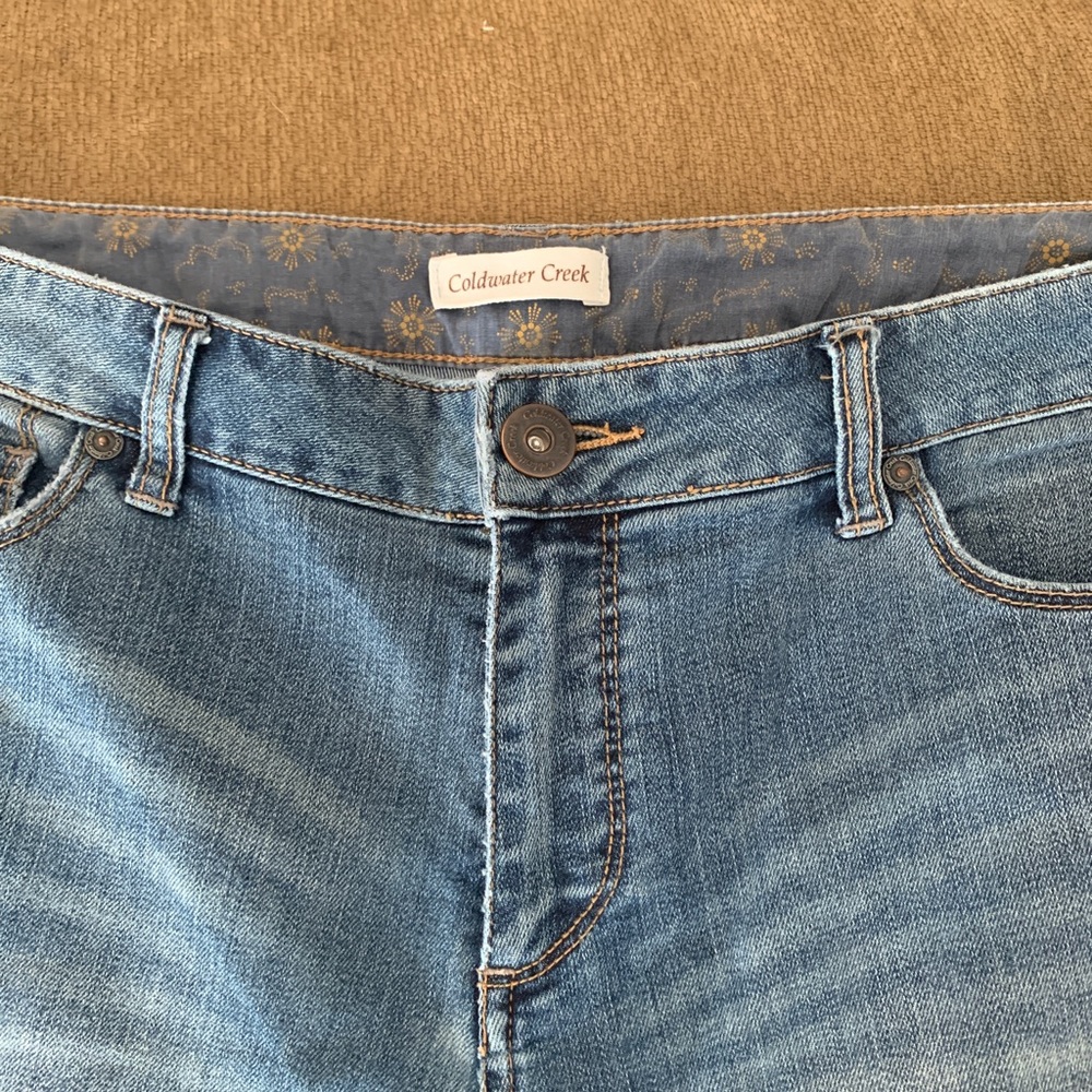 Coldwater Creek Straight leg jeans size 12
